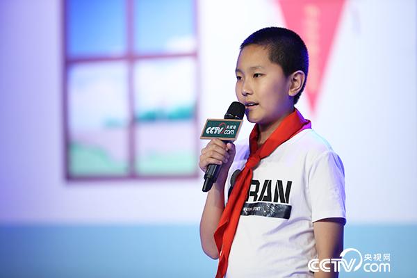 获奖选手代表 马正言 主题演讲