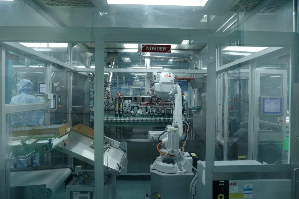 中美史克天津工厂实验室