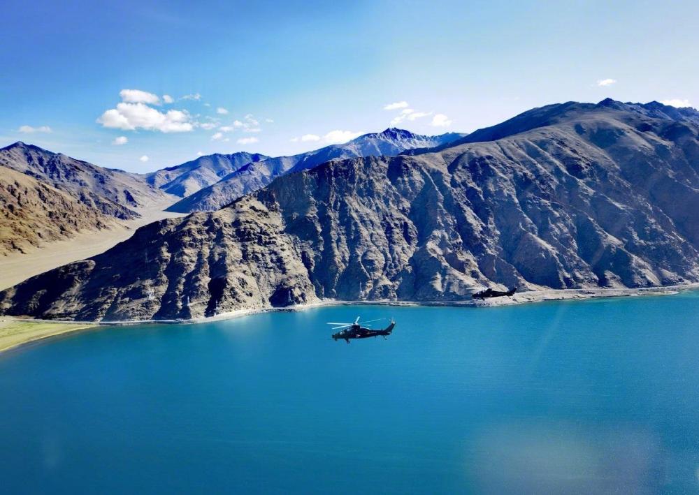 惊艳战机视角俯瞰壮美山河