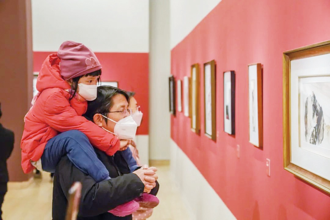 “美在致广——全国小幅美术精品展”展览现场   中国美术馆供图
