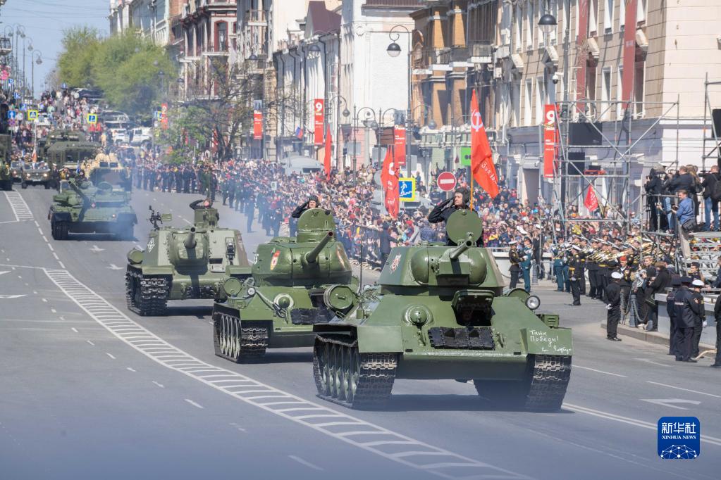 俄罗斯举行红场阅兵纪念卫国战争胜利78周年