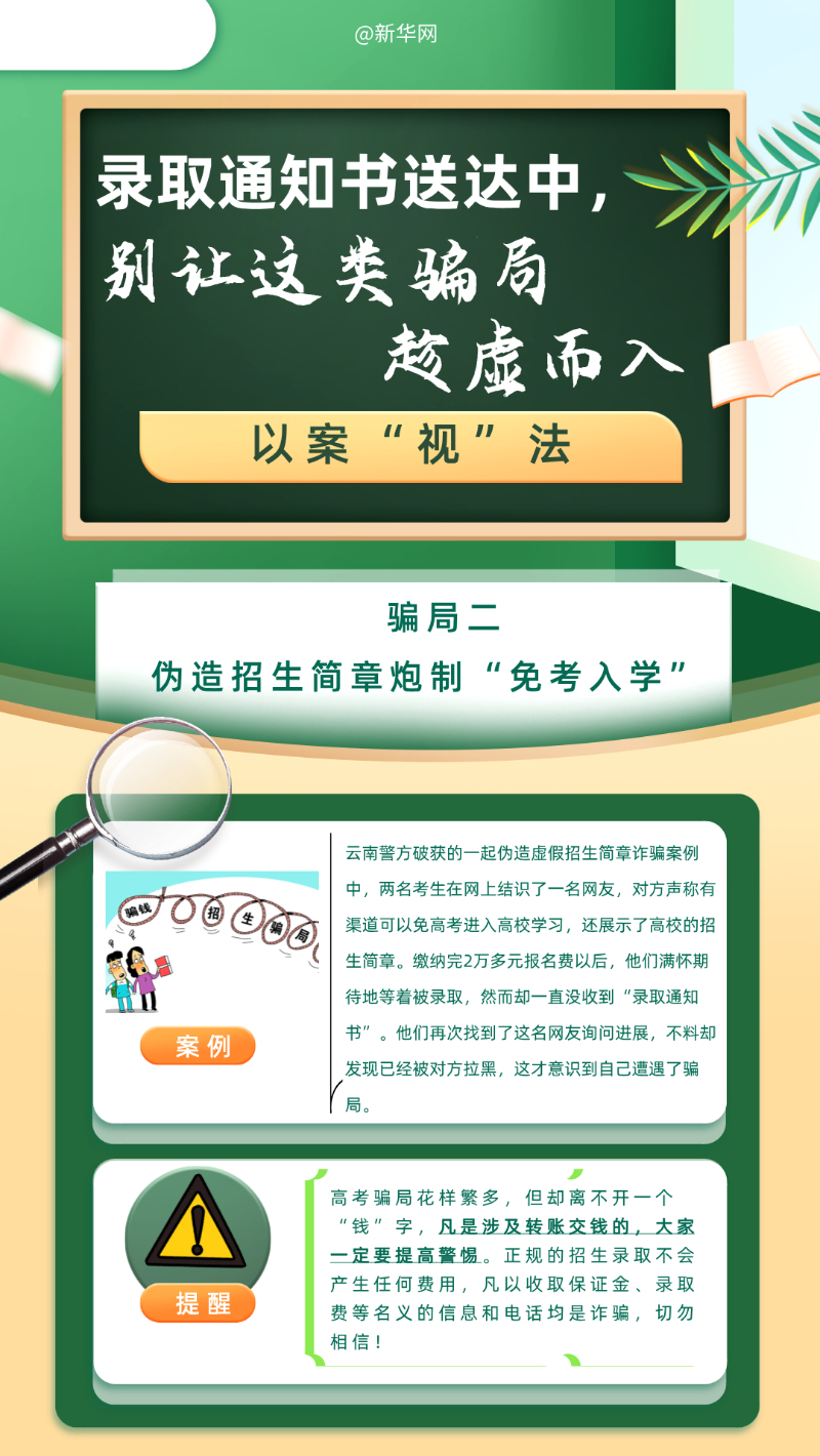 录取通知书送达中,别让这类骗局趁虚而入_新闻频道_央视网(cctv.com)