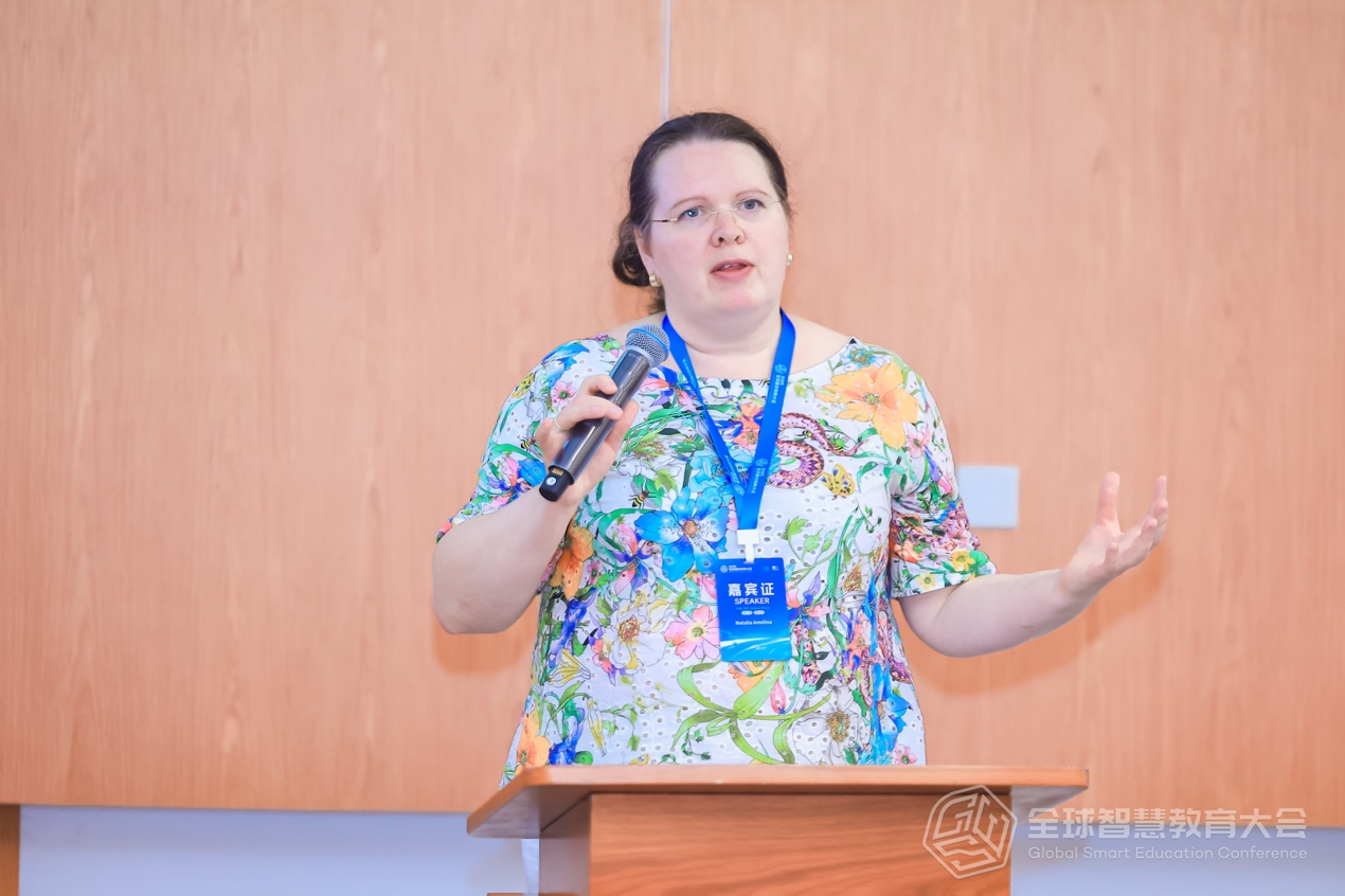 UNESCO IITE 高级国家项目官员娜塔莉亚·阿梅丽娜（Natalia Amelina）致辞
